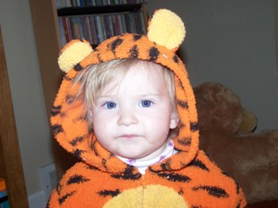 Sierra as Tigger